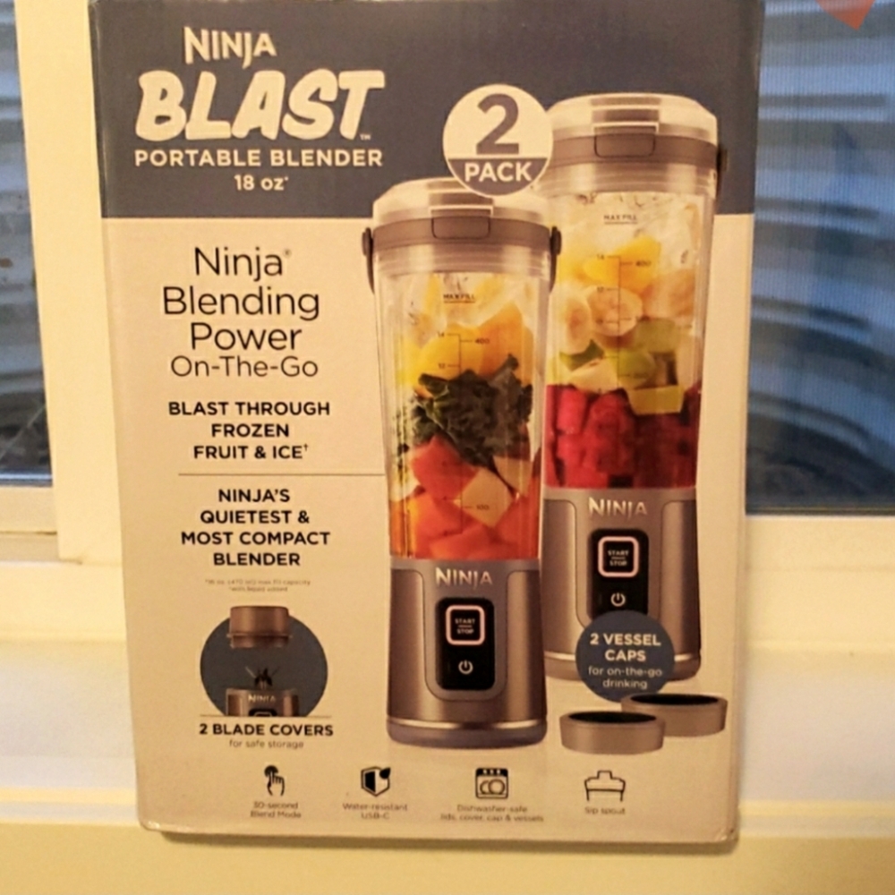 New 2 Pack Ninja Blast - never been opened